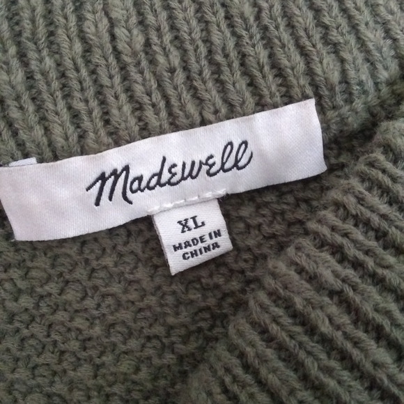 Madewell Wakefield Button Front Sweater Tank Top - Picture 7 of 8